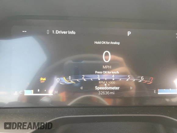 2024 Jeep Grand Cherokee Limited with VIN 1C4RJHBG4RC696595, listed as a Copart auction lot 53904275 with 32,636 mi miles and Salvage title. Bid and sale history available at DreamBid. Image 9.