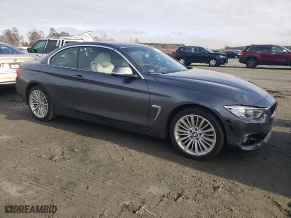 2016 BMW 4 Series 428i xDrive with VIN WBA3T1C58GP821704, listed as a Copart auction lot 85313344 with 62,868 mi miles and Salvage Title. Bid and sale history available at carsss.com. Image 4.