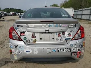 2015 Nissan Versa SV with VIN 3N1CN7AP1FL885987, listed as a Copart auction lot 53249115 with 132,925 mi miles and Salvage Title. Bid and sale history available at carsss.com. Image 6.