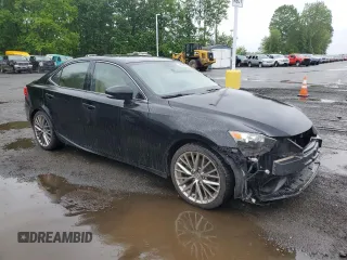 2014 Lexus IS 250 with VIN JTHCF1D25E5003949, listed as a Copart auction lot 58034355 with 132,647 mi miles and Salvage title. Bid and sale history available at DreamBid. Image 4.