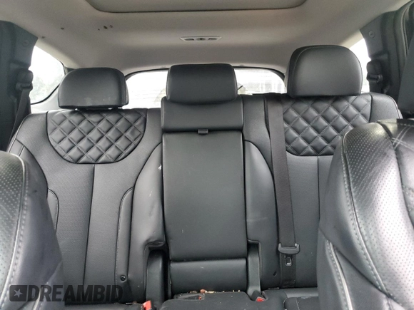 2022 Hyundai Santa Fe Hybrid SEL Premium with VIN KM8S3DA11NU029629, listed as a Copart auction lot 75606294 with 44,110 mi miles and Salvage Title. Bid and sale history available at carsss.com. Image 10.