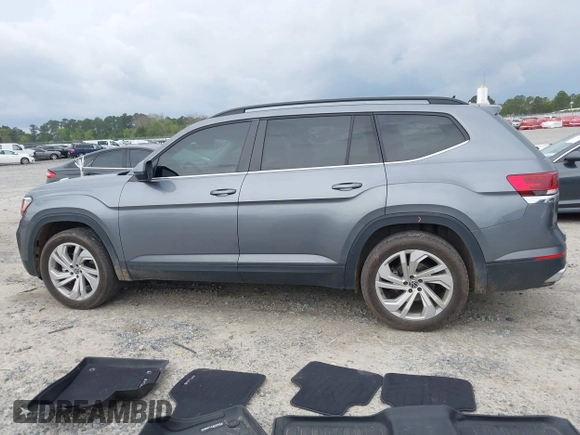 2023 Volkswagen Atlas SE с VIN 1V2JP2CA9PC552717, выставлен на аукционе IAAI как лот 41906799 с пробегом 2 336 миль миль и . История ставок и продаж доступна на DreamBid. Изображение 14.