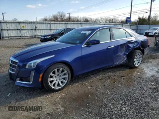 2014 Cadillac CTS Sedan RWD with VIN 1G6AP5SX6E0171367, listed as a Copart auction lot 87410124 with 30,412 mi miles and Salvage Title. Bid and sale history available at carsss.com. Image 1.