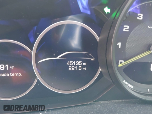 2019 Porsche Cayenne E-Hybrid with VIN WP1AE2AY2KDA51354, listed as a IAAI auction lot 42508513 with 45,135 mi miles and . Bid and sale history available at DreamBid. Image 16.