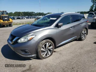 2017 Nissan Murano Platinum with VIN 5N1AZ2MG4HN191803, listed as a Copart auction lot 61692255 with 211,520 mi miles and Clean title. Bid and sale history available at DreamBid. Image 1.