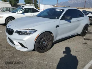 2021 BMW M2 Competition with VIN WBS2U7C00M7H17234, listed as a Copart auction lot 88370145 with 58,725 mi miles and Salvage Title. Bid and sale history available at carsss.com. Image 1.