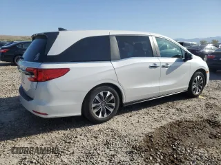 2024 Honda Odyssey EX-L с VIN 5FNRL6H65RB049073, выставлен на аукционе Copart как лот 54200195 с пробегом 8 080 миль миль и Списание • Salvage title. История ставок и продаж доступна на DreamBid. Изображение 3.
