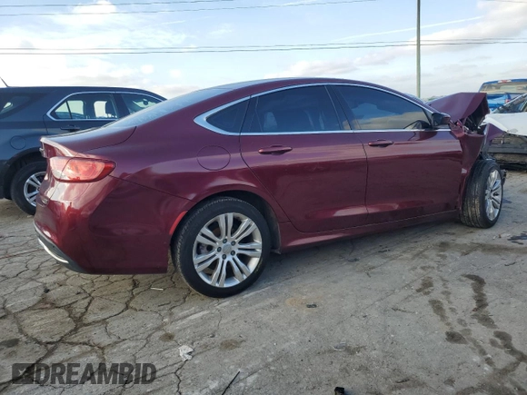 2015 Chrysler 200 Limited with VIN 1C3CCCAB8FN709801, listed as a Copart auction lot 85870984 with 147,889 mi miles and Salvage Title. Bid and sale history available at DreamBid. Image 3.