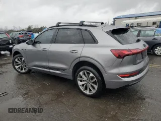 2021 Audi e-tron Premium Plus with VIN WA1LAAGEXMB017927, listed as a Copart auction lot 83877554 with 54,348 mi miles and Salvage Title. Bid and sale history available at DreamBid. Image 2.
