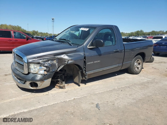 2003 Dodge Ram 1500 ST with VIN 1D7HA16K33J544267, listed as a Copart auction lot 86891564 with 0 mi miles and Salvage Title. Bid and sale history available at carsss.com. Image 1.