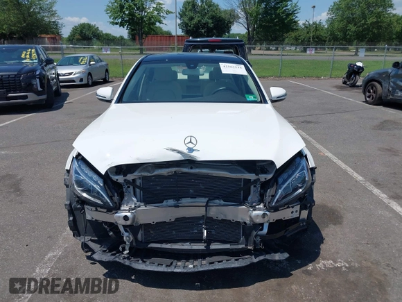2017 Mercedes-Benz C 300 with VIN 55SWF4KB1HU183192, listed as a IAAI auction lot 42562516 with 29,356 mi miles and . Bid and sale history available at DreamBid. Image 6.