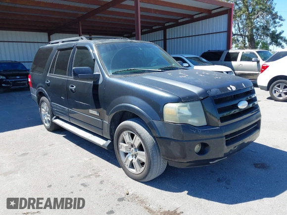2007 Ford Expedition Limited with VIN 1FMFU19567LA52692, listed as a IAAI auction lot 41823596 with 195,673 mi miles. Bid and sale history available at carsss.com. Image 1.