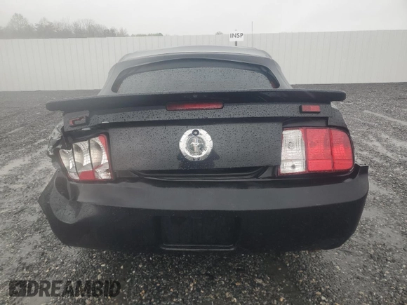 2008 Ford Mustang Deluxe with VIN 1ZVHT84N185109996, listed as a Copart auction lot 52171085 with 141,092 mi miles and Salvage Title. Bid and sale history available at carsss.com. Image 6.