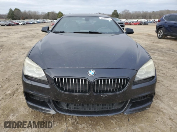 2013 BMW 6 Series 650i xDrive with VIN WBA6B4C57DDG67648, listed as a Copart auction lot 45528485 with 128,785 mi miles and Clean Title. Bid and sale history available at carsss.com. Image 5.