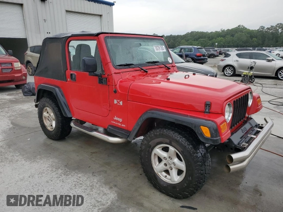 2006 Jeep Wrangler X с VIN 1J4FA39S06P766687, выставлен на аукционе Copart как лот 55791365 с пробегом 220 712 миль миль и Списание • Salvage title. История ставок и продаж доступна на DreamBid. Изображение 4.