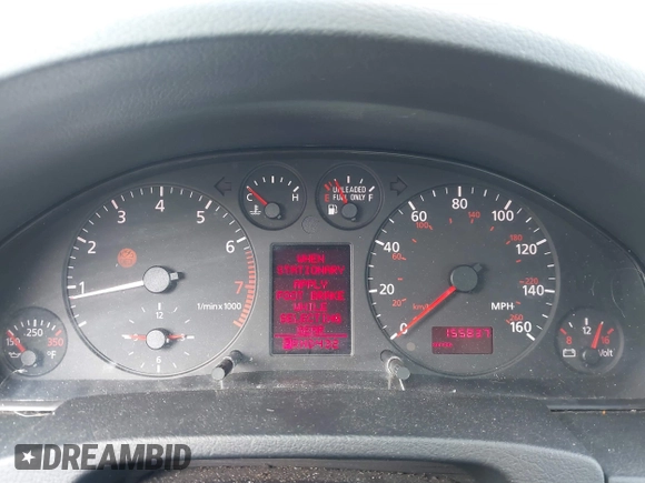1999 Audi A6 z VIN WAUBA34BXXN117517, wystawiony jako IAAI lot #42453727 z przebiegiem 155 837 mil mil oraz . Historia ofert i sprzedaży dostępna na DreamBid. Obrazek 7.