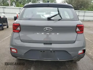 2022 Hyundai Venue SEL with VIN KMHRC8A36NU135985, listed as a Copart auction lot 58169645 with 28,547 mi miles and Salvage title. Bid and sale history available at DreamBid. Image 6.