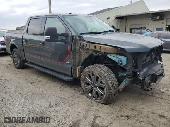 2016 Ford F-150 XLT with VIN 1FTEW1EG9GFC37867, listed as a Copart auction lot 52339545 with 61,361 mi miles and Salvage Title. Bid and sale history available at carsss.com. Image 4.
