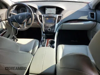 2015 Acura TLX Technology with VIN 19UUB1F57FA015832, listed as a Copart auction lot 59183235 with 84,395 mi miles and Salvage title. Bid and sale history available at DreamBid. Image 8.