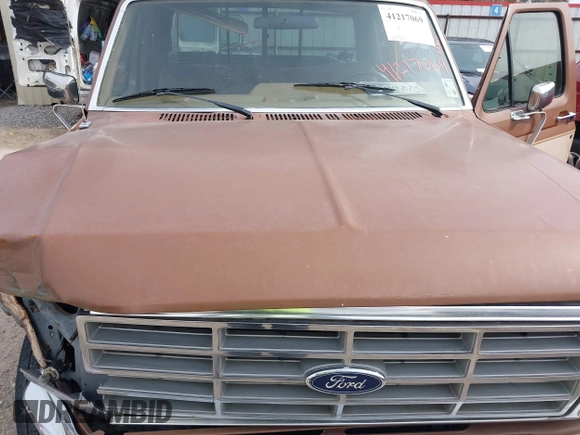 1986 Ford F-150 with VIN 1FTEX15N3GKB36066, listed as a IAAI auction lot 41217069 with 1 mi miles. Bid and sale history available at carsss.com. Image 9.