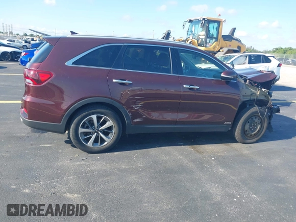 2019 Kia Sorento EX with VIN 5XYPHDA5XKG537867, listed as a IAAI auction lot 42290124 with 44,037 mi miles and . Bid and sale history available at DreamBid. Image 20.
