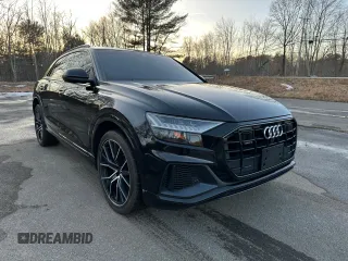 2019 Audi Q8 Prestige with VIN WA1FVAF15KD025497, listed as a Copart auction lot 48825355 with 120,414 mi miles and Clean Title. Bid and sale history available at carsss.com. Image 1.