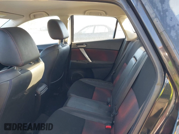2013 Mazda 3 Mazdaspeed3 Touring with VIN JM1BL1L37D1805781, listed as a IAAI auction lot 40712091 with 85,064 mi miles and . Bid and sale history available at DreamBid. Image 8.