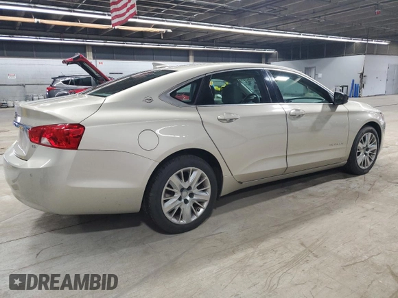 2015 Chevrolet Impala LS с VIN 2G11Z5SL8F9128055, выставлен на аукционе Copart как лот 55085735 с пробегом 73 459 миль миль и Списание • Salvage title. История ставок и продаж доступна на DreamBid. Изображение 3.