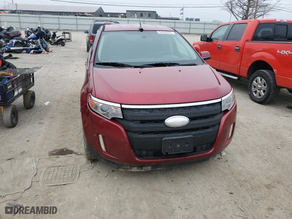 2014 Ford Edge SEL with VIN 2FMDK4JC4EBA23827, listed as a Copart auction lot 44039355 with 171,436 mi miles and Salvage Title. Bid and sale history available at carsss.com. Image 5.