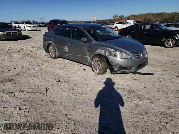 2013 Nissan Sentra SL with VIN 3N1AB7AP2DL648941, listed as a Copart auction lot 50247175 with 136,022 mi miles and Salvage Title. Bid and sale history available at DreamBid. Image 11.