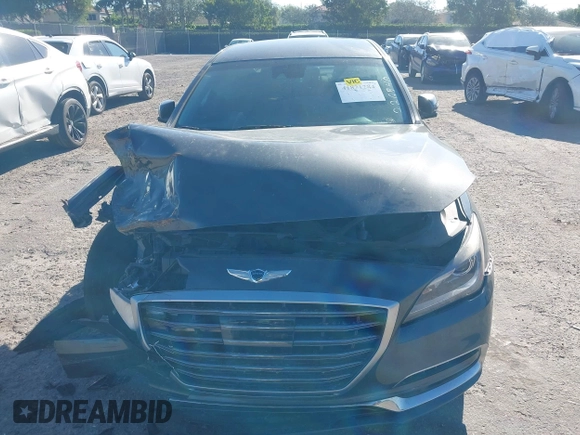 2018 Genesis G80 3.8L z VIN KMHGN4JE7JU226740, wystawiony jako IAAI lot #41821284 z przebiegiem 87 081 mil mil oraz . Historia ofert i sprzedaży dostępna na DreamBid. Obrazek 12.