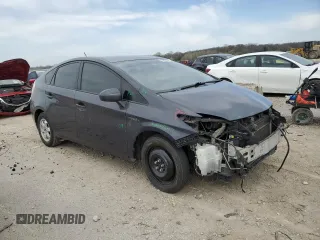 2011 Toyota Prius I with VIN JTDKN3DU9B1470078, listed as a Copart auction lot 52584365 with 279,784 mi miles and Salvage Title. Bid and sale history available at carsss.com. Image 4.
