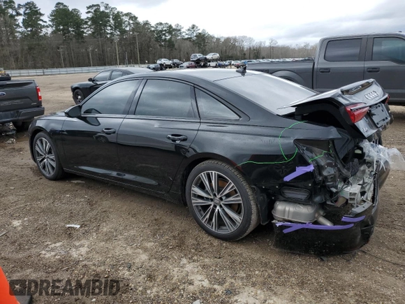 2021 Audi A6 Premium Plus with VIN WAUE8AF27MN011032, listed as a Copart auction lot 41499313 with 23,109 mi miles. Bid and sale history available at carsss.com. Image 2.