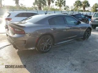 2022 Dodge Charger R/T with VIN 2C3CDXCT4NH126479, listed as a Copart auction lot 46417085 with 59,724 mi miles and Salvage Title. Bid and sale history available at carsss.com. Image 3.