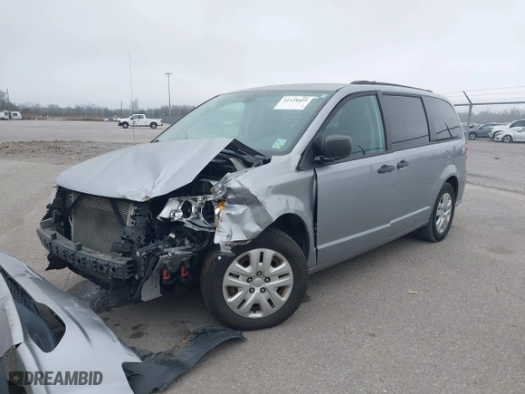 2019 Dodge Grand Caravan SE with VIN 2C4RDGBG2KR547780, listed as a IAAI auction lot 41538829 with 63,667 mi miles. Bid and sale history available at carsss.com. Image 17.