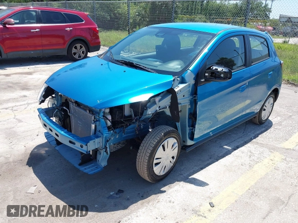2024 Mitsubishi Mirage ES z VIN ML32AUHJ0RH017988, wystawiony jako IAAI lot #42299387 z przebiegiem 9 205 mil mil oraz . Historia ofert i sprzedaży dostępna na DreamBid. Obrazek 18.