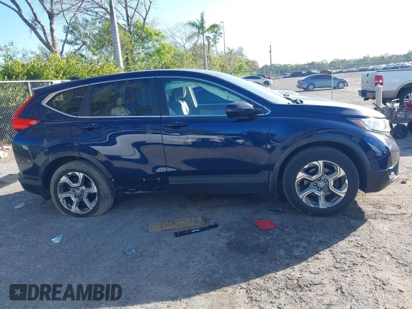 2019 Honda CR-V EX-L with VIN 5J6RW1H86KA039804, listed as a IAAI auction lot 41257009 with 38,529 mi miles. Bid and sale history available at carsss.com. Image 13.