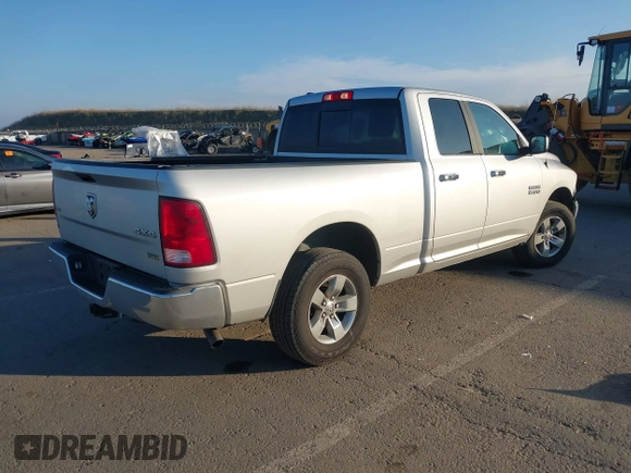 2018 Ram 1500 Big Horn with VIN 1C6RR7GG4JS106327, listed as a IAAI auction lot 41266719 with 127,798 mi miles and . Bid and sale history available at DreamBid. Image 4.