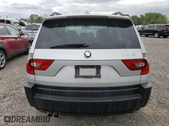 2004 BMW X3 2.5i with VIN WBXPA73464WB23488, listed as a Copart auction lot 54877915 with 136,927 mi miles and Clean Title. Bid and sale history available at DreamBid. Image 6.