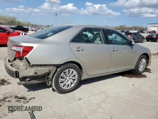 2014 Toyota Camry L with VIN 4T4BF1FK7ER348739, listed as a Copart auction lot 50494365 with 114,640 mi miles and Salvage Title. Bid and sale history available at carsss.com. Image 3.