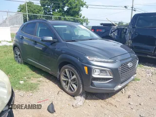 2019 Hyundai Kona Limited with VIN KM8K33A51KU384244, listed as a IAAI auction lot 42779449 with 61,195 mi miles and . Bid and sale history available at DreamBid. Image 1.