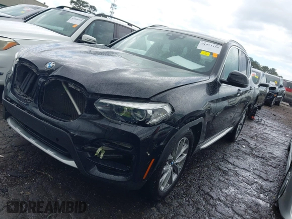 2019 BMW X3 sDrive30i with VIN 5UXTR7C50KLF29941, listed as a IAAI auction lot 41971158 with 181,477 mi miles and . Bid and sale history available at DreamBid. Image 2.