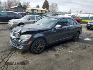 2009 Mercedes-Benz C 300 Sport with VIN WDDGF81X79F281415, listed as a Copart auction lot 49566545 with 70,365 mi miles and Salvage title. Bid and sale history available at DreamBid. Image 1.