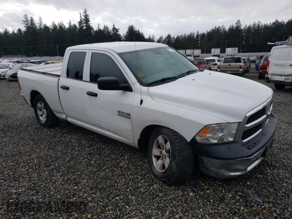 2018 Ram 1500 Express with VIN 1C6RR7FG2JS167726, listed as a Copart auction lot 51277085 with 156,195 mi miles and Salvage title. Bid and sale history available at DreamBid. Image 4.