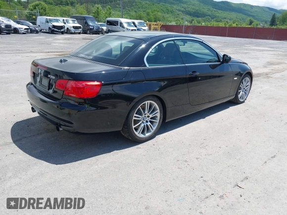 2011 BMW 3 Series 335i with VIN WBADX7C56BE579057, listed as a IAAI auction lot 42295405 with 107,160 mi miles and . Bid and sale history available at DreamBid. Image 4.