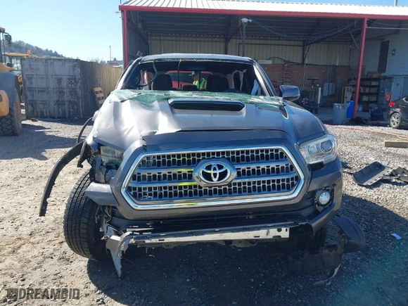2017 Toyota Tacoma SR5 with VIN 5TFCZ5AN2HX061637, listed as a IAAI auction lot 41673102 with NaN miles. Bid and sale history available at carsss.com. Image 13.