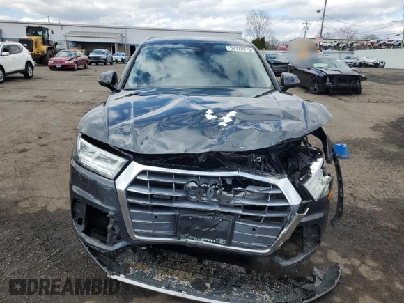2020 Audi Q5 Premium Plus with VIN WA1BNAFY9L2017881, listed as a Copart auction lot 52328975 with 42,283 mi miles and Salvage Title. Bid and sale history available at carsss.com. Image 5.