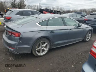 2018 Audi A5 Sportback Premium with VIN WAUDNCF57JA054802, listed as a Copart auction lot 41264124 with 109,449 mi miles. Bid and sale history available at carsss.com. Image 3.