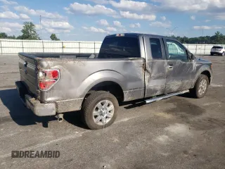 2013 Ford F-150 XL with VIN 1FTEX1CM5DFC69460, listed as a Copart auction lot 57601805 with 81,338 mi miles and Salvage title. Bid and sale history available at DreamBid. Image 3.