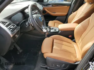 2024 BMW X3 xDrive30i with VIN 5UX53DP07R9U41254, listed as a Copart auction lot 50654335 with 10,357 mi miles and Salvage Title. Bid and sale history available at DreamBid. Image 7.